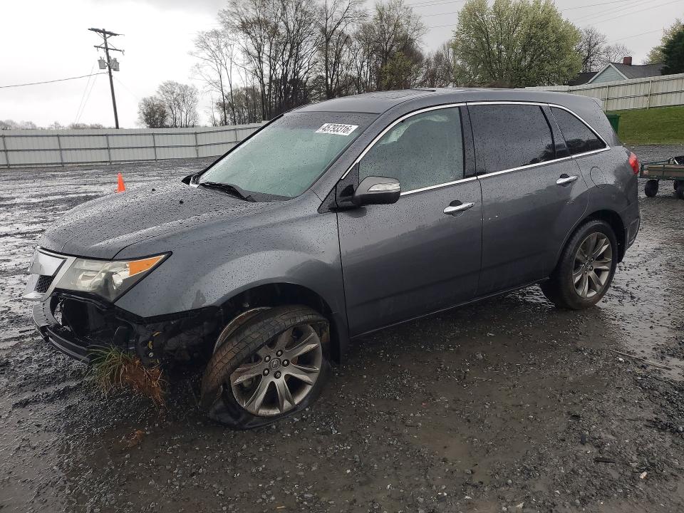 45793316 :رقم المزاد ، 2HNYD2H55BH501543 vin ، 2011 Acura Mdx مزاد بيع