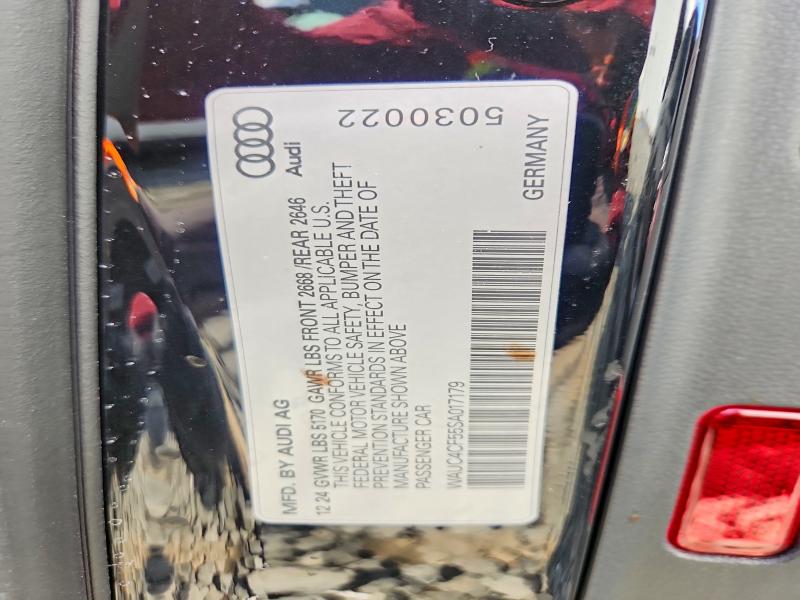 Продажа на аукционе авто 2025 Audi S5, vin: WAUC4CF55SA017179, номер лота: 47011016
