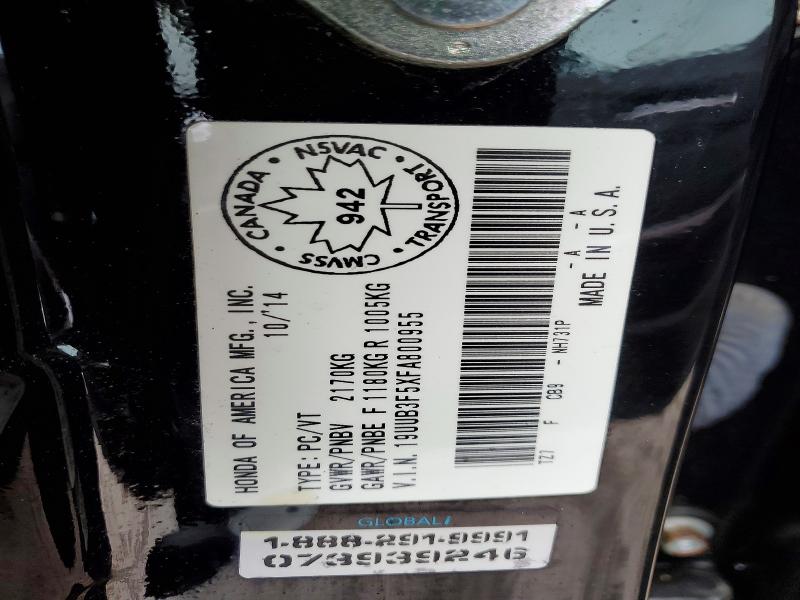 Aukcja sprzedaży 2015 Acura Tlx, vin: 19UUB3F5XFA800955, numer aukcji: 41589116