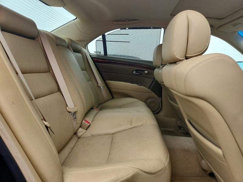 77968965 :رقم المزاد ، JH4KB165X5C005934 vin ، 2005 Acura Rl مزاد بيع