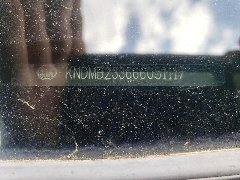 47752486 :رقم المزاد ، KNDMB233666051117 vin ، 2006 Kia Sedona مزاد بيع