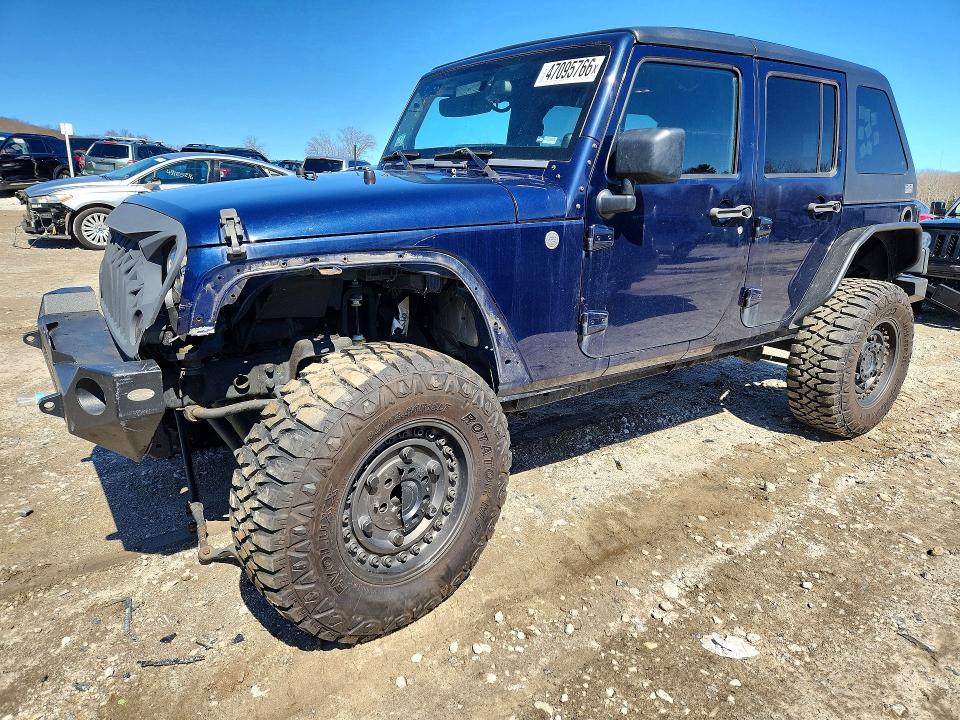 2013 Jeep Wrangler Unlimited მანქანა იყიდება აუქციონზე, vin: 1C4BJWDG0DL539741, აუქციონის ნომერი: 47095766