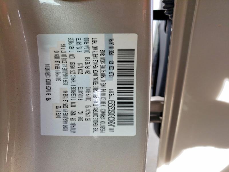 Auction sale of the 2025 Mazda Cx-90, vin: JM3KKCHD1S1229299, lot number: 45510066
