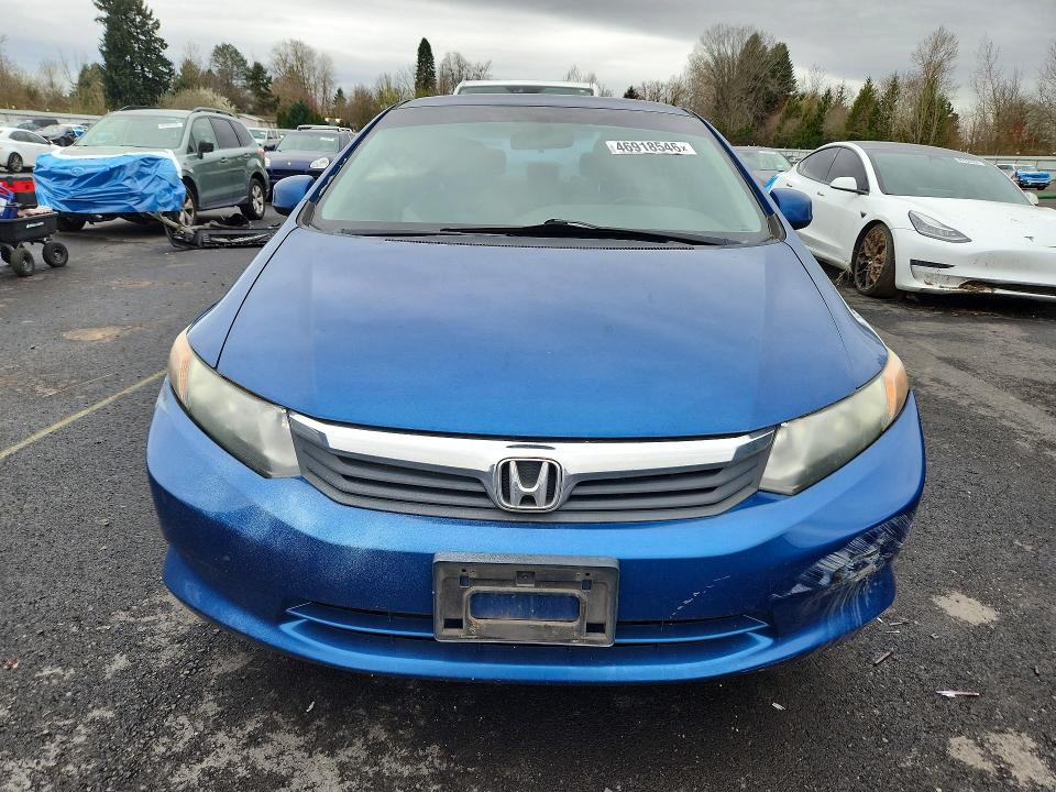 Aukcja sprzedaży 2012 Honda Civic, vin: 19XFB2F59CE060762, numer aukcji: 46918546