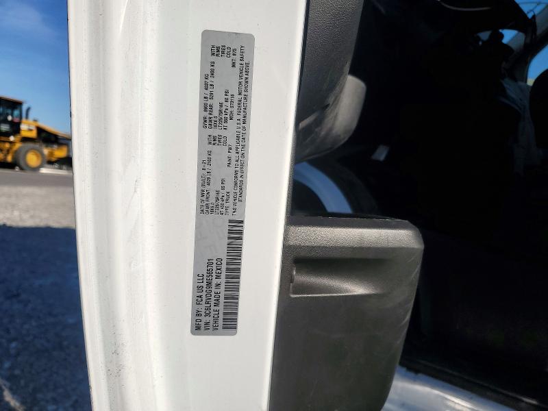 47285506 :رقم المزاد ، 3C6LRVDG9ME565701 vin ، 2021 Ram Promaster 2500 مزاد بيع
