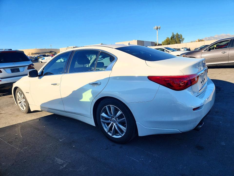 46179016 :رقم المزاد ، JN1AV7AP3FM790666 vin ، 2015 Infiniti Q50 Hybrid مزاد بيع