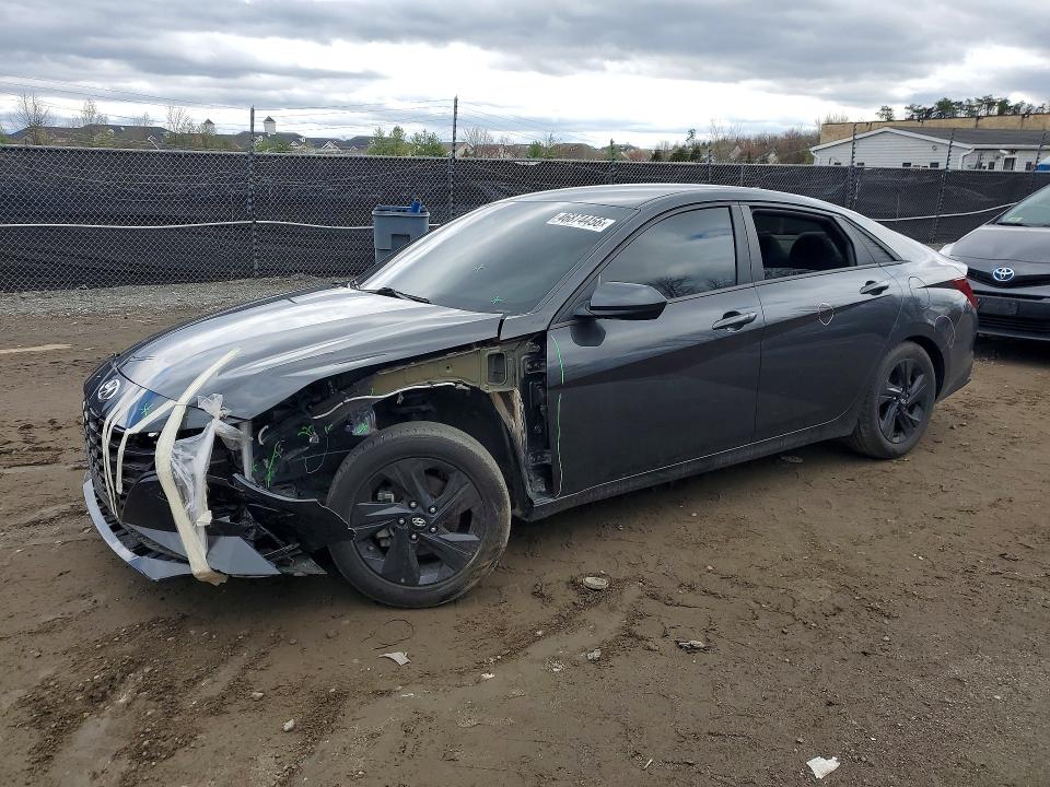 2022 Hyundai Elantra მანქანა იყიდება აუქციონზე, vin: 5NPLM4AG6NH070987, აუქციონის ნომერი: 46874456