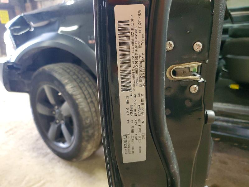 47721876 :رقم المزاد ، 1C6RR7GT1KS732402 vin ، 2019 Ram 1500 Classic مزاد بيع