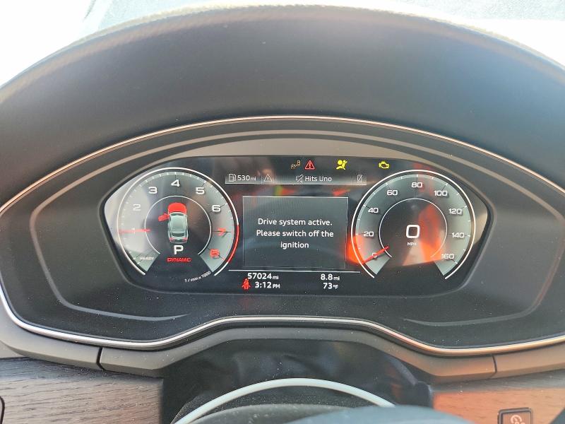2022 Audi A5 მანქანა იყიდება აუქციონზე, vin: WAUFACF50NA012983, აუქციონის ნომერი: 46915906