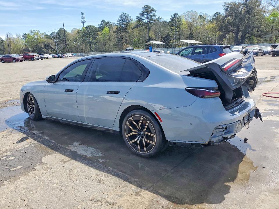 2023 Bmw 740 მანქანა იყიდება აუქციონზე, vin: WBA23EH09PCM43044, აუქციონის ნომერი: 45925426