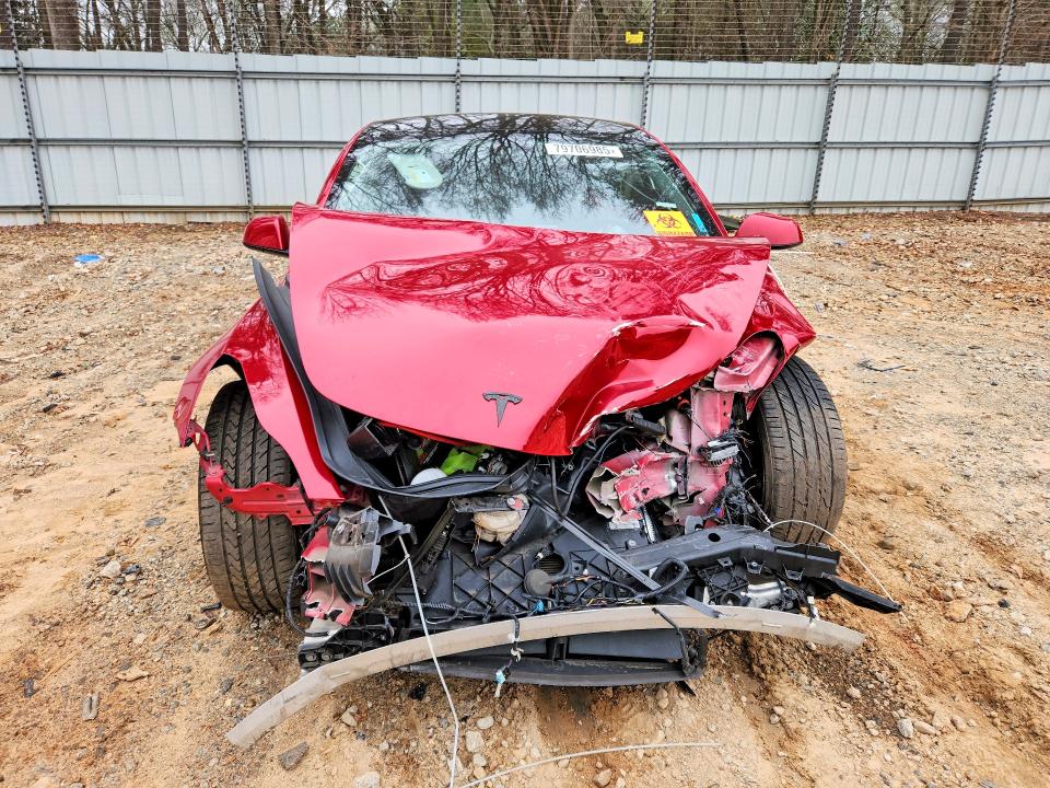 2022 Tesla Model 3 მანქანა იყიდება აუქციონზე, vin: 5YJ3E1EC7NF199614, აუქციონის ნომერი: 79706985