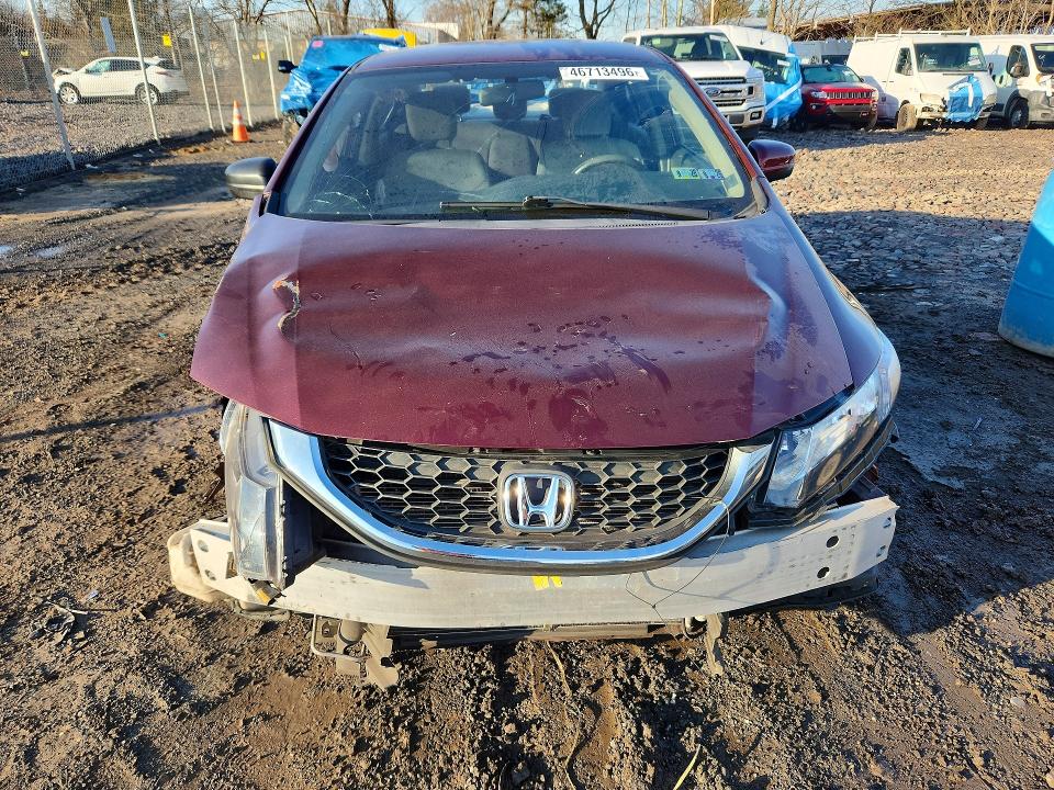 46713496 :رقم المزاد ، 19XFB2F53FE706561 vin ، 2015 Honda Civic مزاد بيع
