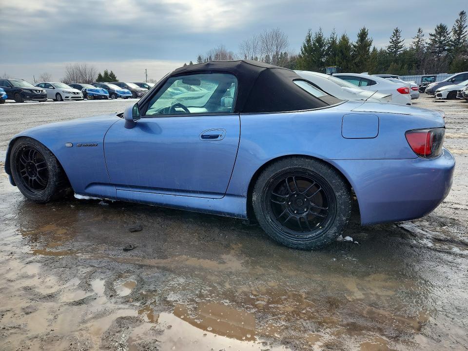 Aukcja sprzedaży 2002 Honda S2000, vin: JHMAP11442T800114, numer aukcji: 75683505