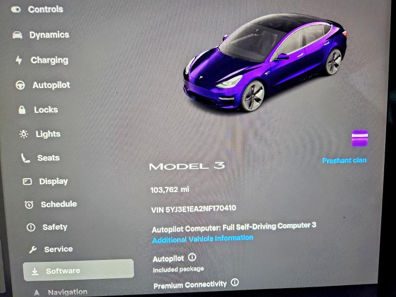 Aukcja sprzedaży 2022 Tesla Model 3, vin: 5YJ3E1EA2NF170410, numer aukcji: 46750516