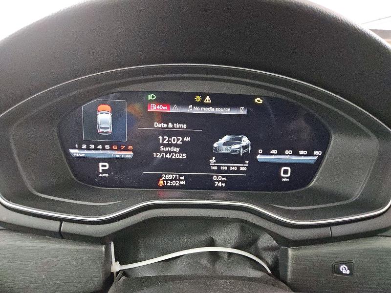 46773726 :رقم المزاد ، WAUCBCF55NA030637 vin ، 2022 Audi A5 مزاد بيع