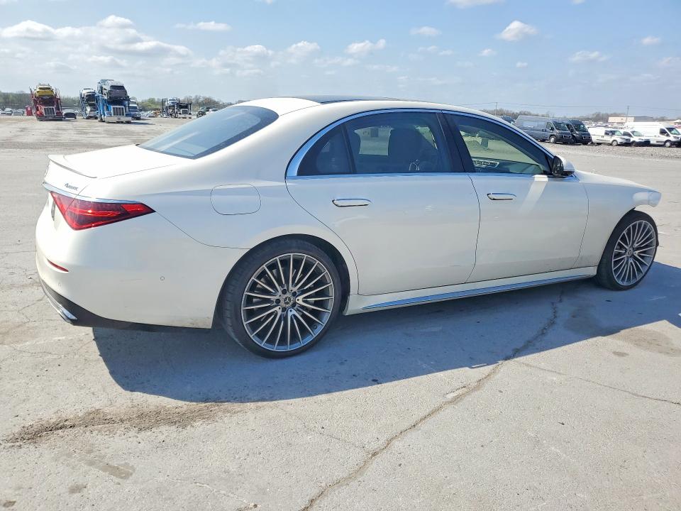 2022 Mercedes-benz S მანქანა იყიდება აუქციონზე, vin: W1K6G6DBXNA142674, აუქციონის ნომერი: 47957846