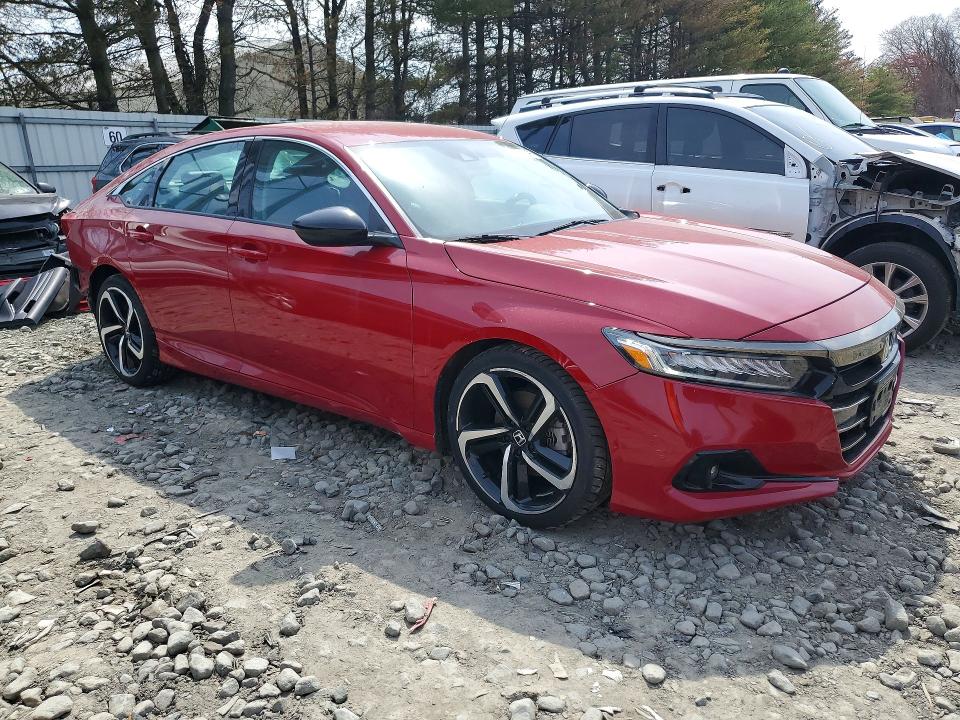 Aukcja sprzedaży 2022 Honda Accord, vin: 1HGCV1F47NA016195, numer aukcji: 48227096