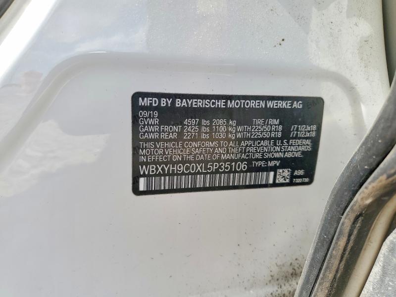 Aukcja sprzedaży 2020 Bmw X2, vin: WBXYH9C0XL5P35106, numer aukcji: 48229756