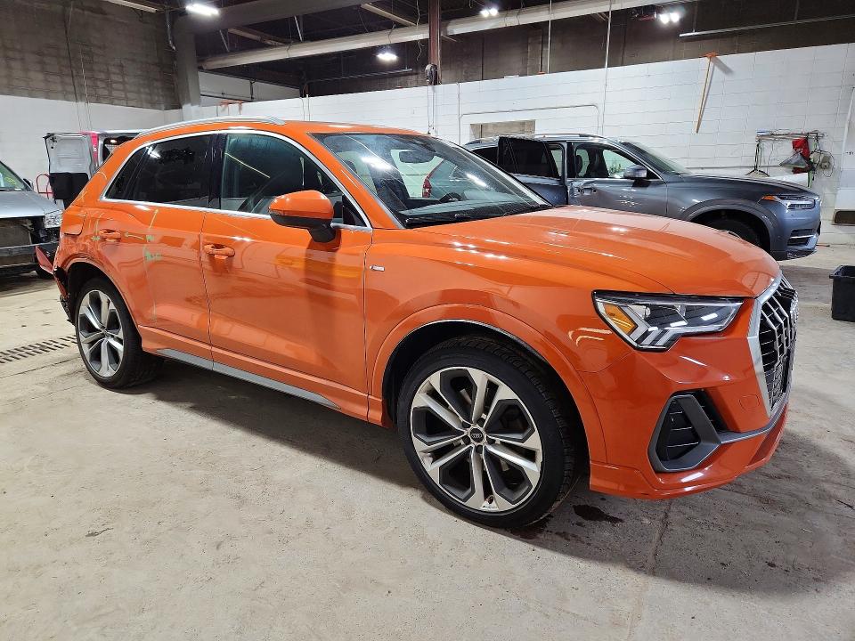 Продажа на аукционе авто 2020 Audi Q3, vin: WA1EECF33L1104145, номер лота: 79157575