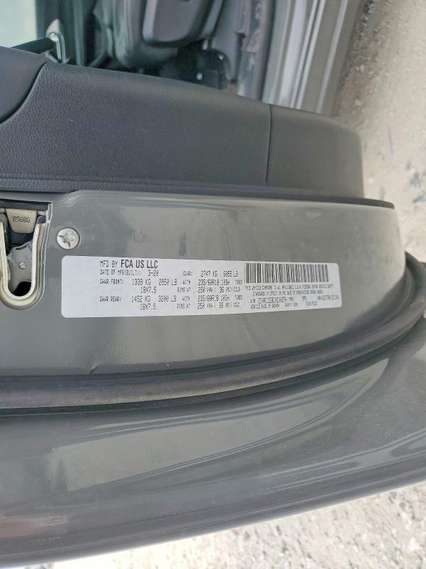Aukcja sprzedaży 2020 Chrysler Pacifica, vin: 2C4RC1EG8LR210270, numer aukcji: 47817626