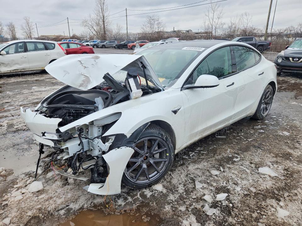 Auction sale of the 2022 Tesla Model 3, vin: 5YJ3E1EB1NF271124, lot number: 45555686