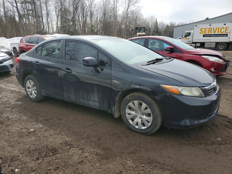 2012 Honda Civic მანქანა იყიდება აუქციონზე, vin: 2HGFB2F44CH054302, აუქციონის ნომერი: 41884776