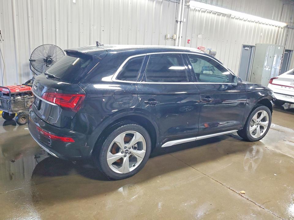 2021 Audi Q5 მანქანა იყიდება აუქციონზე, vin: WA1BAAFY7M2133223, აუქციონის ნომერი: 41647586