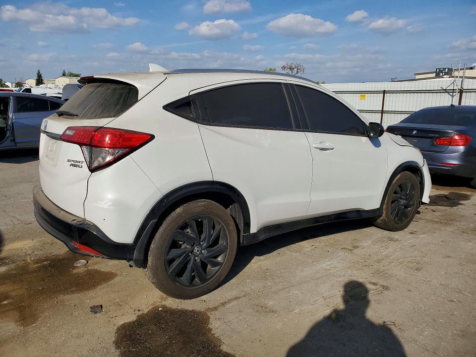 76854725 :رقم المزاد ، 3CZRU6H19NM710699 vin ، 2022 Honda Hr-v مزاد بيع