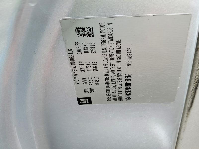 2011 Buick Lucerne მანქანა იყიდება აუქციონზე, vin: 1G4HC5EM4BU150669, აუქციონის ნომერი: 45528066