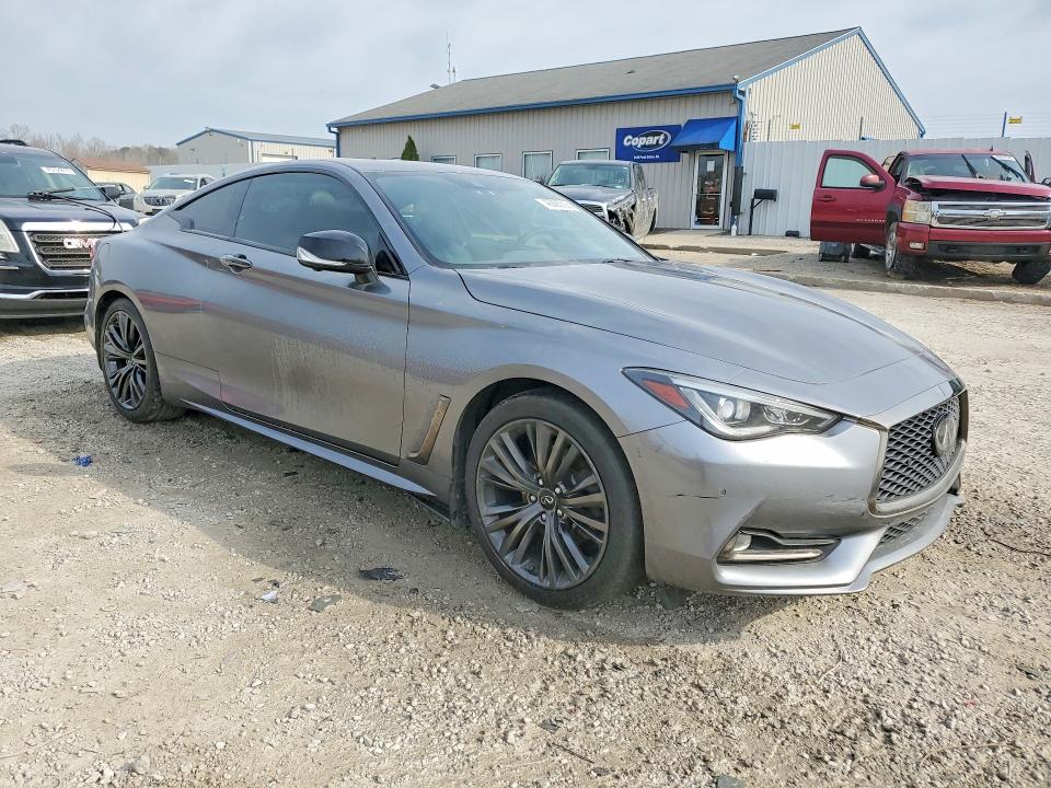 46886306 :رقم المزاد ، JN1EV7EL0LM380296 vin ، 2020 Infiniti Q60 مزاد بيع