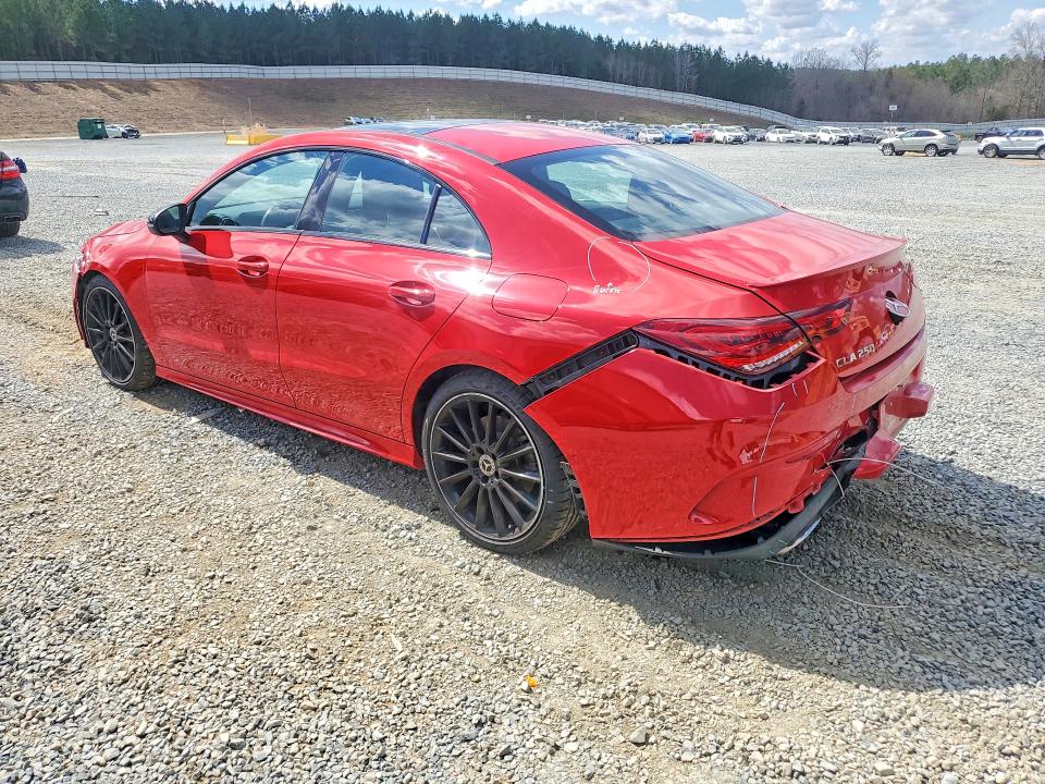 Auction sale of the 2020 Mercedes-benz Cla, vin: WDD5J4GB1LN025410, lot number: 41722386