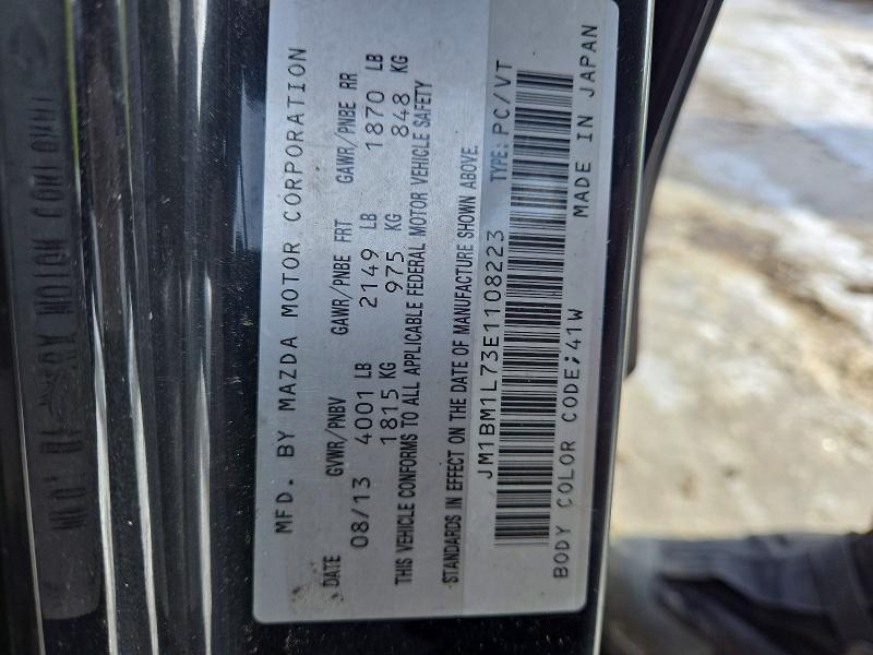 Продажа на аукционе авто 2014 Mazda 3, vin: JM1BM1L73E1108223, номер лота: 46625136