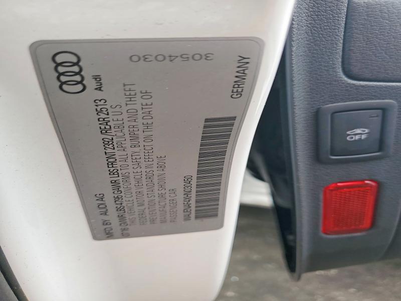 Продаж на аукціоні авто 2017 Audi A4, vin: WAUENAF4XHN030450, номер лоту: 45570776