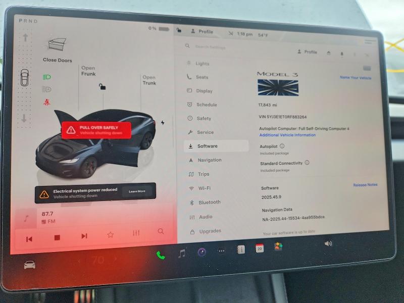 76290685 :رقم المزاد ، 5YJ3E1ET0RF883264 vin ، 2024 Tesla Model 3 مزاد بيع