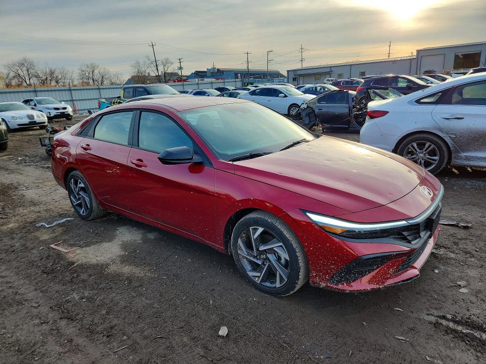 Продаж на аукціоні авто 2025 Hyundai Elantra, vin: KMHLM4DGXSU991814, номер лоту: 46314226