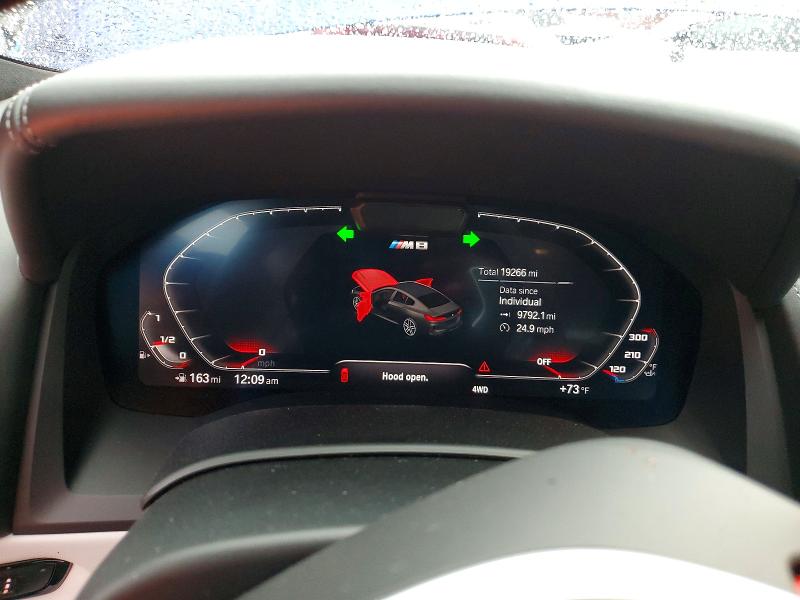 45568366 :رقم المزاد ، WBSGV0C09NCJ55155 vin ، 2022 Bmw M8 مزاد بيع