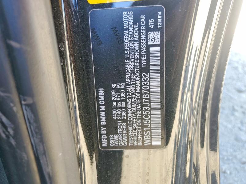 Aukcja sprzedaży 2018 Bmw M2, vin: WBS1J5C53J7B70332, numer aukcji: 46238136