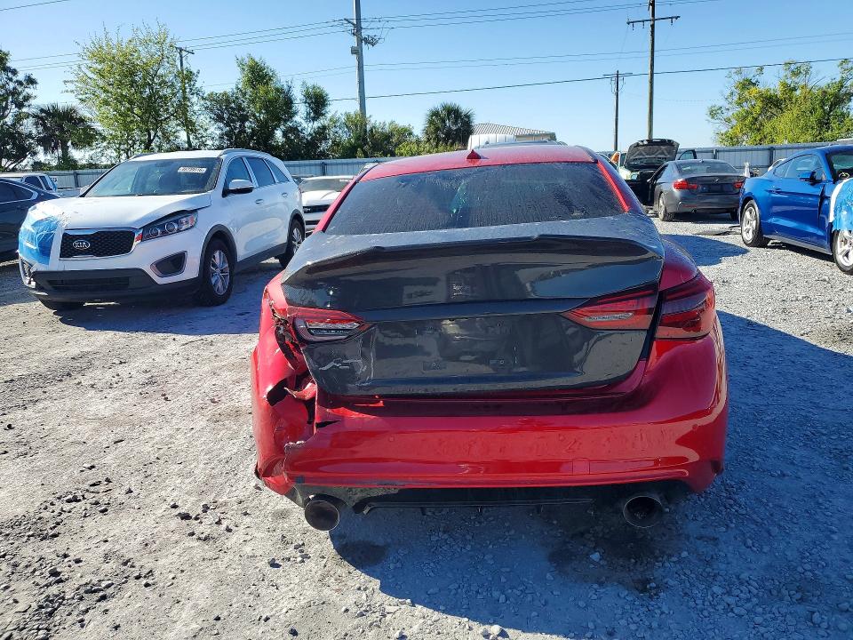 2021 Infiniti Q50 მანქანა იყიდება აუქციონზე, vin: JN1FV7DP7MM850429, აუქციონის ნომერი: 46913956