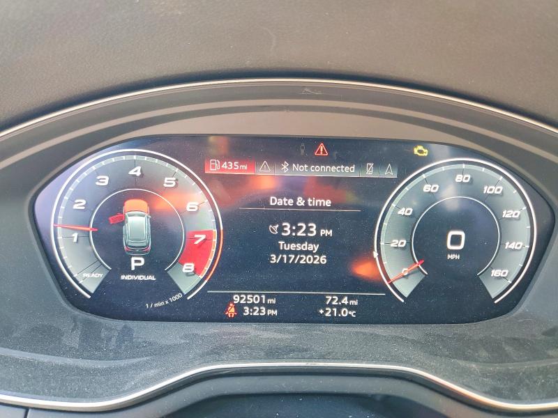 46064896 :رقم المزاد ، WA18NAF40LA061880 vin ، 2020 Audi A4 Allroad مزاد بيع