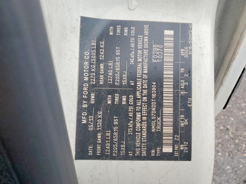 Продаж на аукціоні авто 2013 Ford Transit Connect, vin: NM0LS7DN2DT163904, номер лоту: 79763455