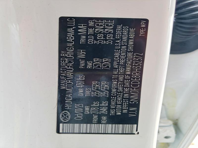 Продаж на аукціоні авто 2024 Hyundai Tucson, vin: 5NMJFCDE8RH332372, номер лоту: 79469465
