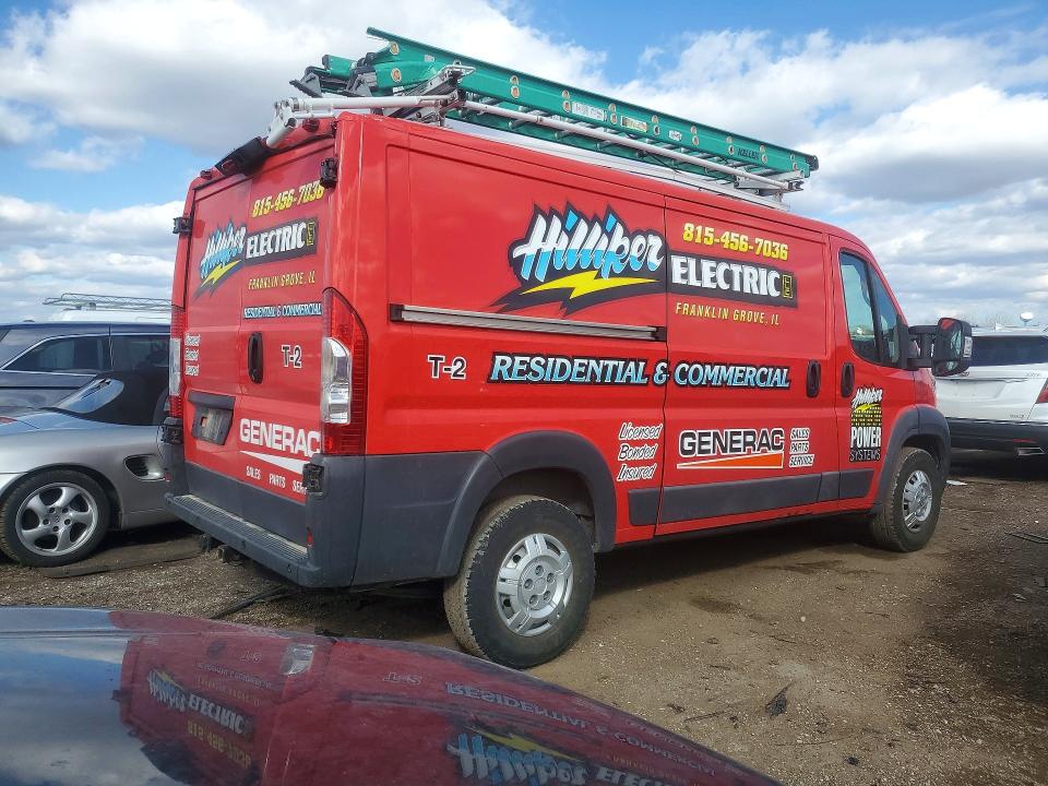 47021876 :رقم المزاد ، 3C6TRVAG7JE150344 vin ، 2018 Ram Promaster 1500 مزاد بيع