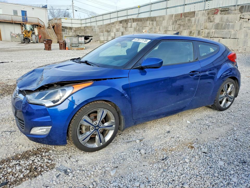 2017 Hyundai Veloster მანქანა იყიდება აუქციონზე, vin: KMHTC6AD1HU315365, აუქციონის ნომერი: 47977176