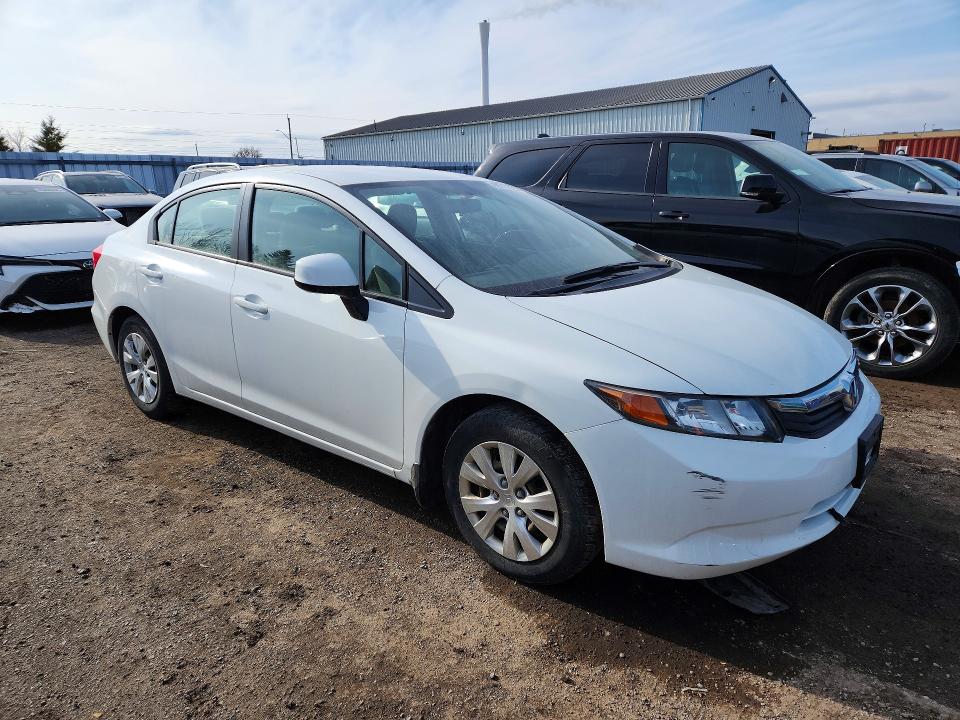 46719526 :رقم المزاد ، 2HGFB2F48CH045084 vin ، 2012 Honda Civic Lx 4dr مزاد بيع