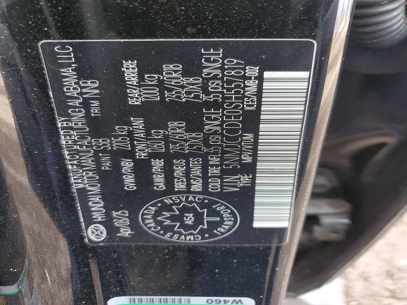Продажа на аукционе авто 2025 Hyundai Tucson, vin: 5NMJCCDE0SH557819, номер лота: 48108806
