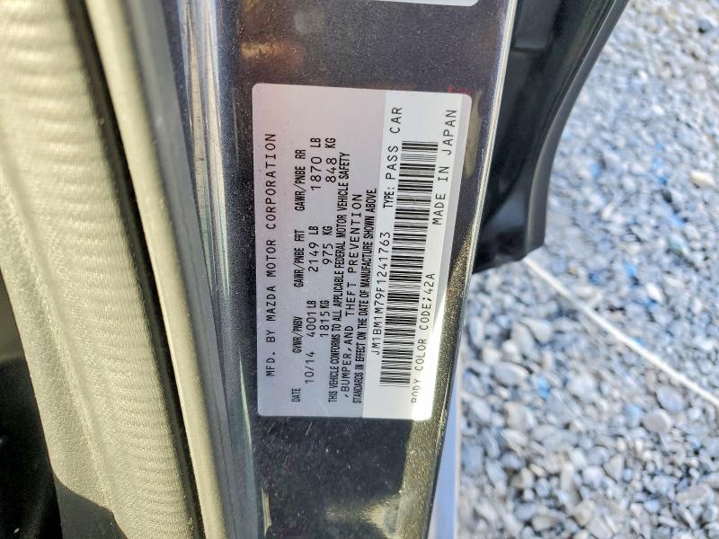 79784165 :رقم المزاد ، JM1BM1M79F1241763 vin ، 2015 Mazda 3 مزاد بيع