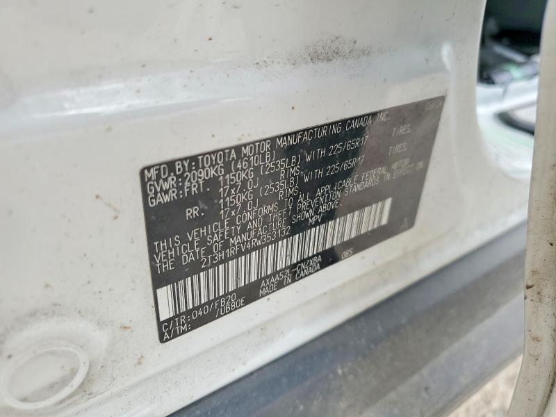Продаж на аукціоні авто 2024 Toyota Rav4, vin: 2T3H1RFV4RW353132, номер лоту: 41589266