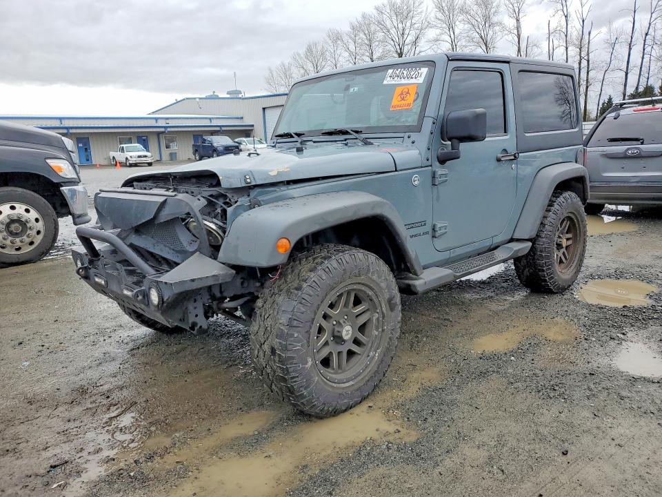 2014 Jeep Wrangler მანქანა იყიდება აუქციონზე, vin: 1C4AJWAG0EL308369, აუქციონის ნომერი: 46463826