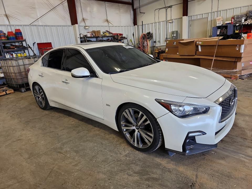 Продаж на аукціоні авто 2018 Infiniti Q50, vin: JN1EV7ARXJM611387, номер лоту: 46023836