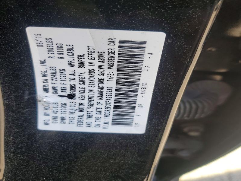 Aukcja sprzedaży 2015 Honda Accord, vin: 1HGCR2F3XFA260930, numer aukcji: 46615746
